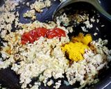 里芋とかぶのカレーミート グラタン作り方4写真