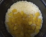 さつまいもご飯？〜ネギ豚混ぜご飯作り方7写真