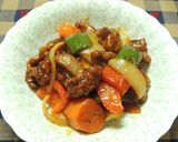 大豆のお肉☆でやわらか酢豚作り方4写真
