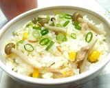 ツナとコーンの炊き込みご飯～マヨ塩麹作り方4写真