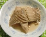 かすべの煮付けを、シャンタンと生姜で～作り方4写真