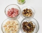 中華ちまき風☆栗入りおこわ作り方3写真
