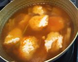 ピリ辛でポカポカ♡お豆腐ヘルシーすいとん作り方7写真
