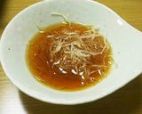 お刺身の、大根ツマは麺つゆで。作り方2写真