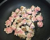 豚ひき肉の皮なし簡単ソーセージ風作り方2写真