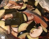 鮭と椎茸のポン酢蒸し作り方1写真