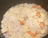 鮭と高野豆腐の炊き込みご飯作り方3写真