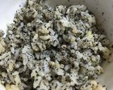納豆チーズ包みごまごはん作り方1写真