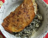 納豆チーズ包みごまごはん作り方4写真