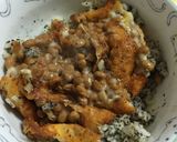 納豆チーズ包みごまごはん作り方5写真