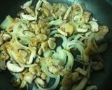 鶏肉とほうれん草のやさしいクリームパスタ作り方5写真