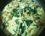 鶏肉とほうれん草のやさしいクリームパスタ作り方8写真