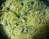 鶏肉とほうれん草のやさしいクリームパスタ作り方9写真