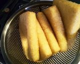 ＊包丁いらず、チーズ入り揚げ納豆＊作り方1写真