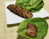 豚の角煮とサラダ菜☆作り方9写真