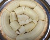 チョコバナナのカスタードタルト♬作り方3写真