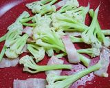 カリフローレのカレー風味炒め作り方3写真