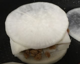 大豆のお肉で♪大根のもちもちはさみ焼き作り方2写真
