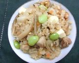 我が家の　秋の欲張り炊き込みご飯作り方18写真