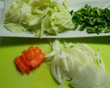 大豆のお肉とたっぷり野菜の甘酢炒め作り方2写真