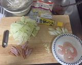 フライパン一つで作る☆簡単？太麺焼きそば作り方1写真