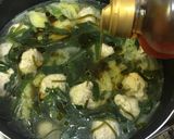 鶏団子スープで温まろう！作り方7写真