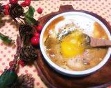 *ココットカマンdeトロ～リ卵とカレー*作り方5写真