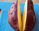 豆乳さつまいもアイス☆砂糖、生クリ無し作り方1写真