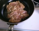 鶏もも肉の にんにくポン酢漬け焼き作り方2写真
