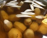 柚子香る 里芋ゴロゴロ味付け鍋作り方2写真
