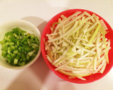 節約&ダイエット☆大根の皮の簡単きんぴら作り方1写真