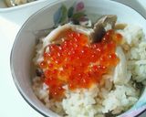 入れるだけ♪鮭と木の子の炊き込みご飯作り方4写真