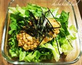 ダイエット納豆レタスサラダ作り方3写真