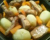 豚バラ肉と杏のチョコソースがけ♪作り方11写真