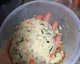おから豆腐ハンバーグwithあおさソース作り方8写真