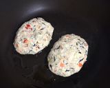 おから豆腐ハンバーグwithあおさソース作り方10写真