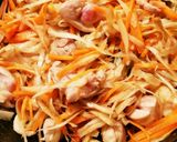 ルクルーゼで鶏ごぼうご飯♪炊飯器でも★作り方4写真