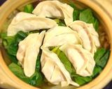 鶏モモ肉ごろごろ肉汁ジューシーな洋風餃子作り方5写真