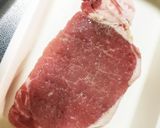 野菜付き豚ロース厚切り焼き作り方1写真