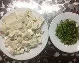 中国家庭料理☆パクチー豆腐スープ作り方3写真