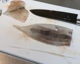 【イカのさばき方】イカリング、イカ刺、肝作り方11写真