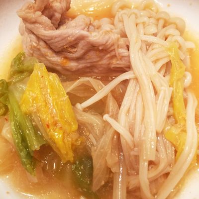 ズボラさんに。白菜キムチのキムチ鍋♪ by ランジュ