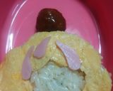 プリキュア キュアフローラのキャラ弁♡作り方3写真