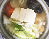 鳥ささみのあったか鍋作り方2写真