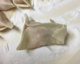 鮭de揚げ焼きギョウザ♪作り方4写真