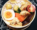 鶏つくねハンバーグ♪ お弁当作り方8写真
