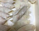 鮭de揚げ焼きギョウザ♪作り方6写真