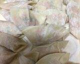 鮭de揚げ焼きギョウザ♪作り方9写真