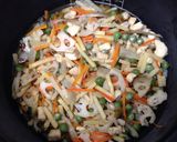 めんつゆで味付け！つやつや炊き込みご飯作り方5写真