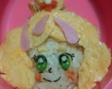 プリキュア キュアフローラのキャラ弁♡作り方6写真